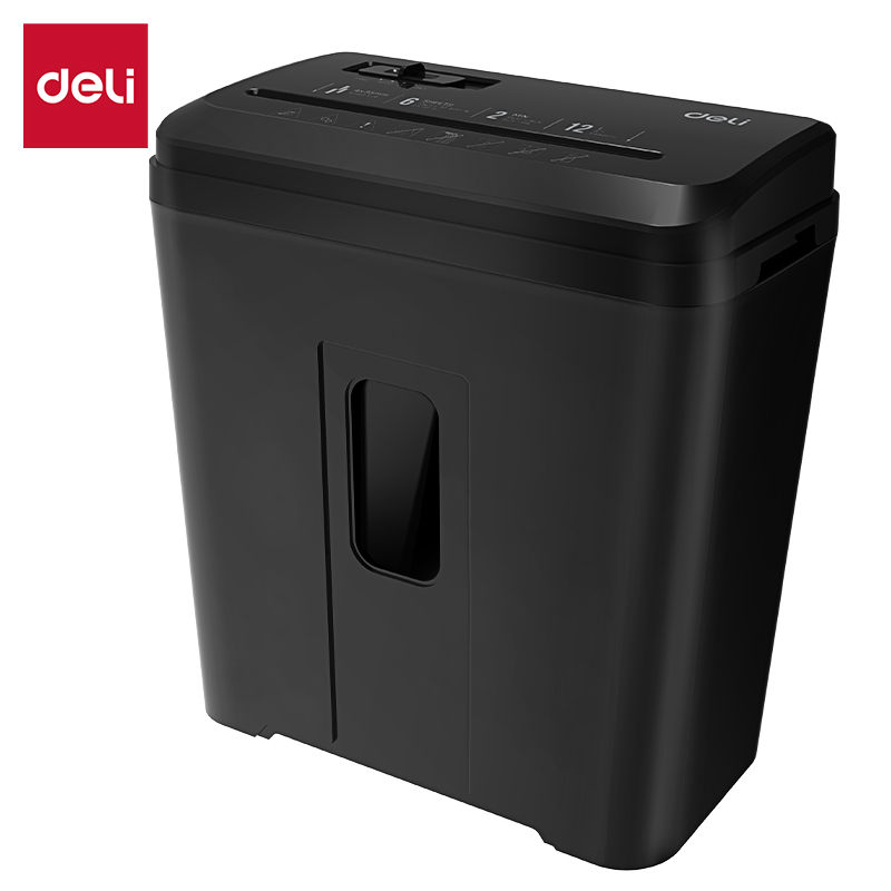 Знищувач документів T016 6 арк. 4х35 мм 12 л Deli